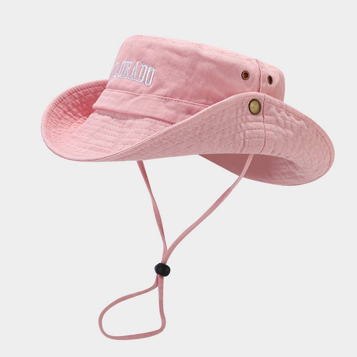 Embroidered Wide Brim Western Sun Hat for Hiking_CWAH3804