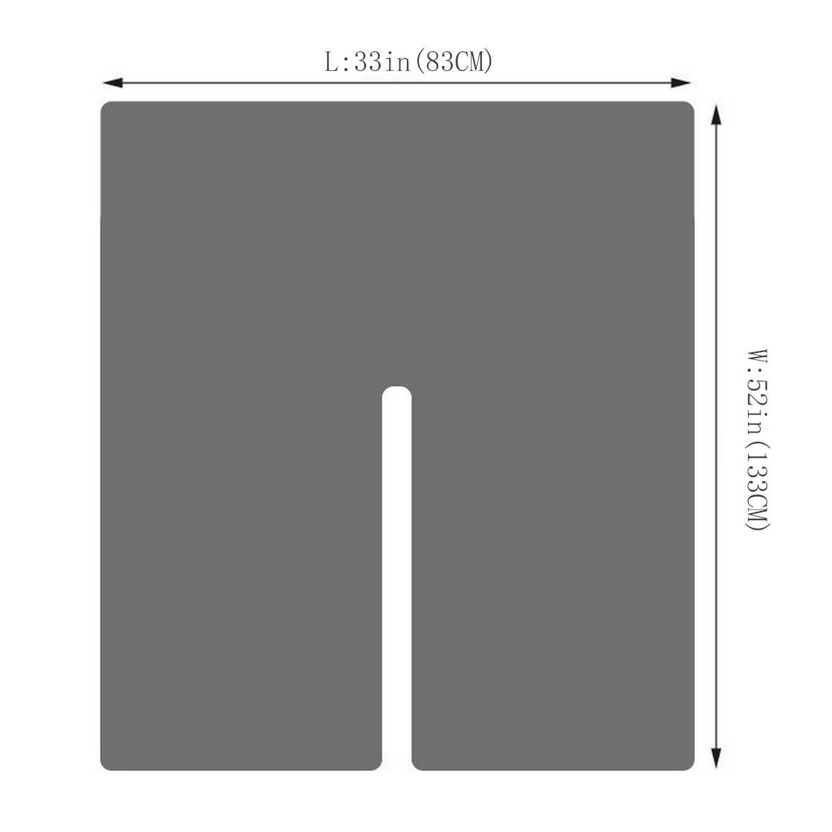 GEOMETRIC BLACK AND RED SHAWL WITH SPLIT HOOD