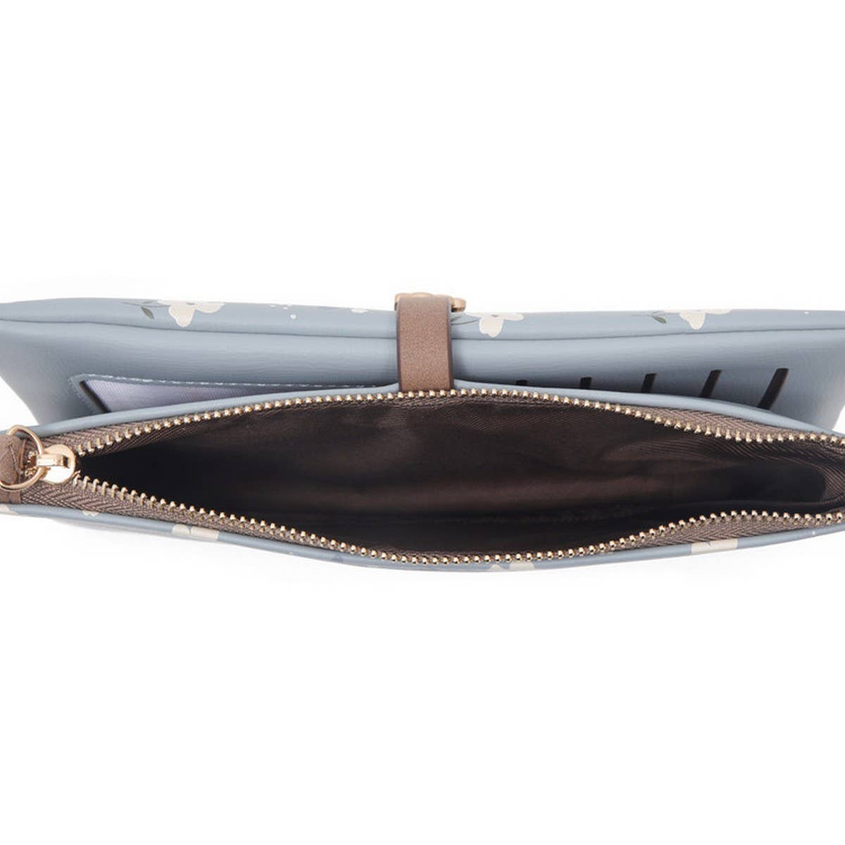 LADIES LONG SMALL FRESH PRINTED BUCKLE WALLET_CWAB2321