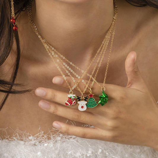 SIMPLE CUTEANDCREATIVEMULTI-ELEMENT NECKLACE_CWAJE1487