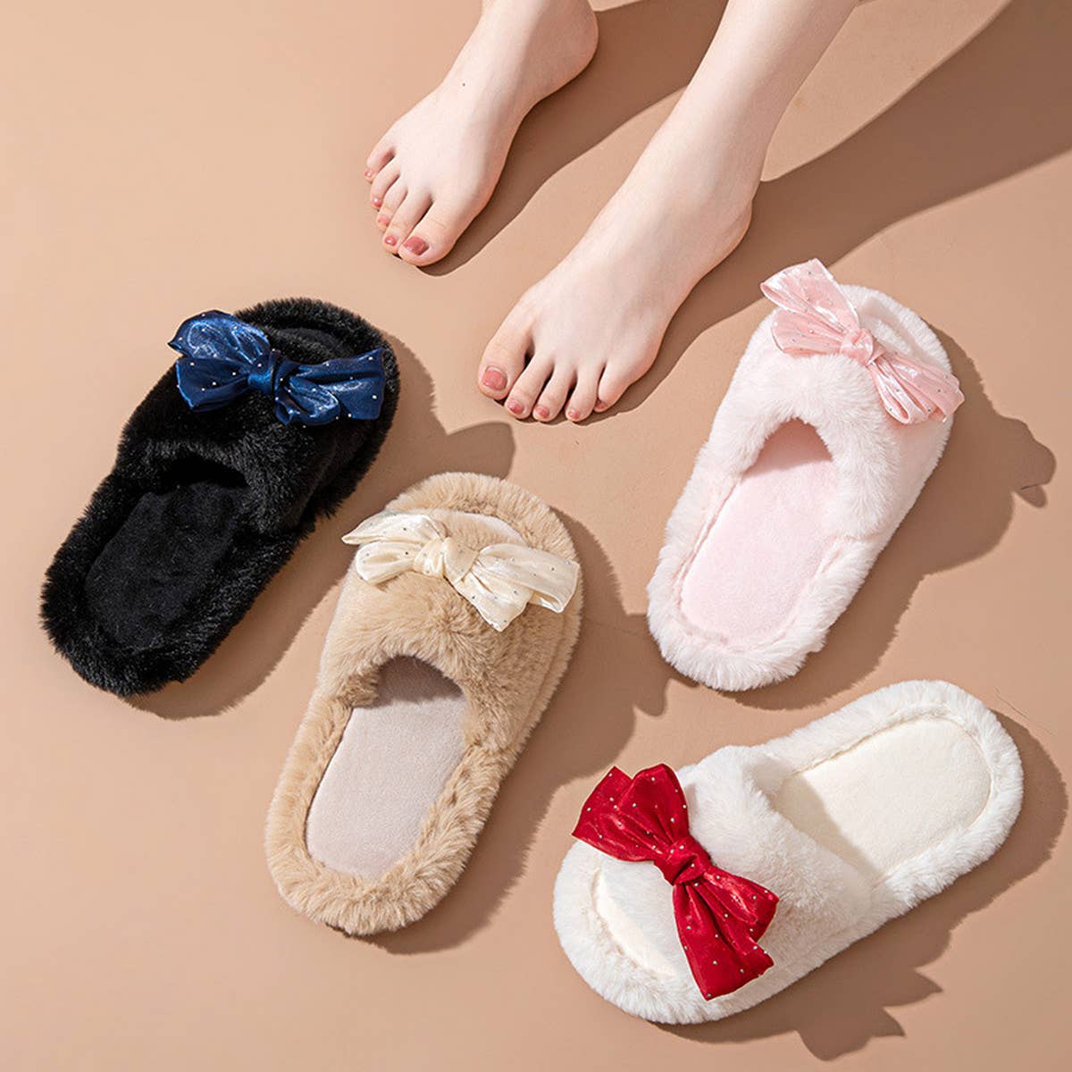 2024 NEW HOME BOWKNOT COTTON SLIPPERS_CWSHS0837
