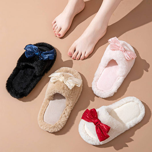 2024 NEW HOME BOWKNOT COTTON SLIPPERS_CWSHS0837