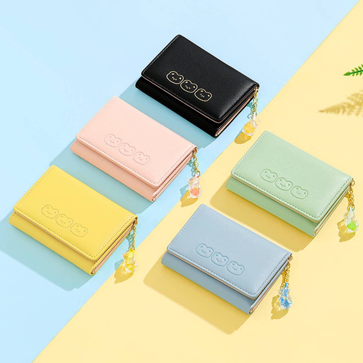 CUTE LARGE CAPACITY MULTI CARD MINIMALIST WALLET_CWAB1627