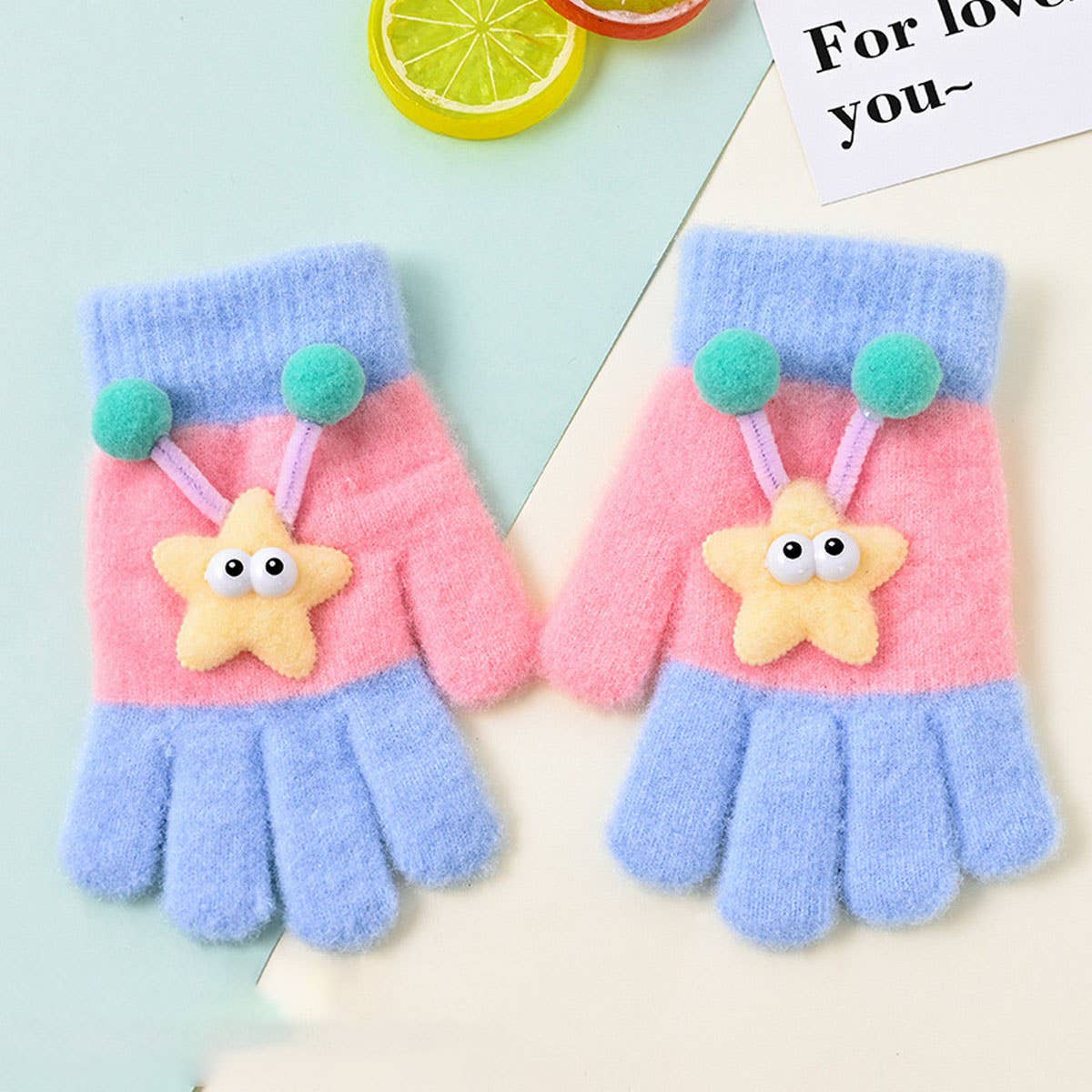 CWAG00589_KIDS WINTER WARM FINGERED GLOVES (AGES 3-6)