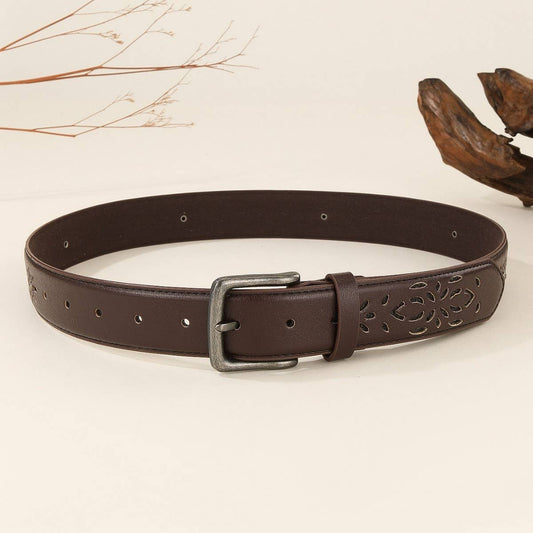 Minimalist Semi Hollow Edge Belt for Work Jeans_CWABE1241