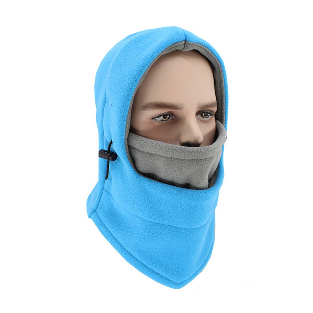 2 IN 1 TWO-TONE WINTER OUTDOOR WOOL BALACLAVA_CWMM1706