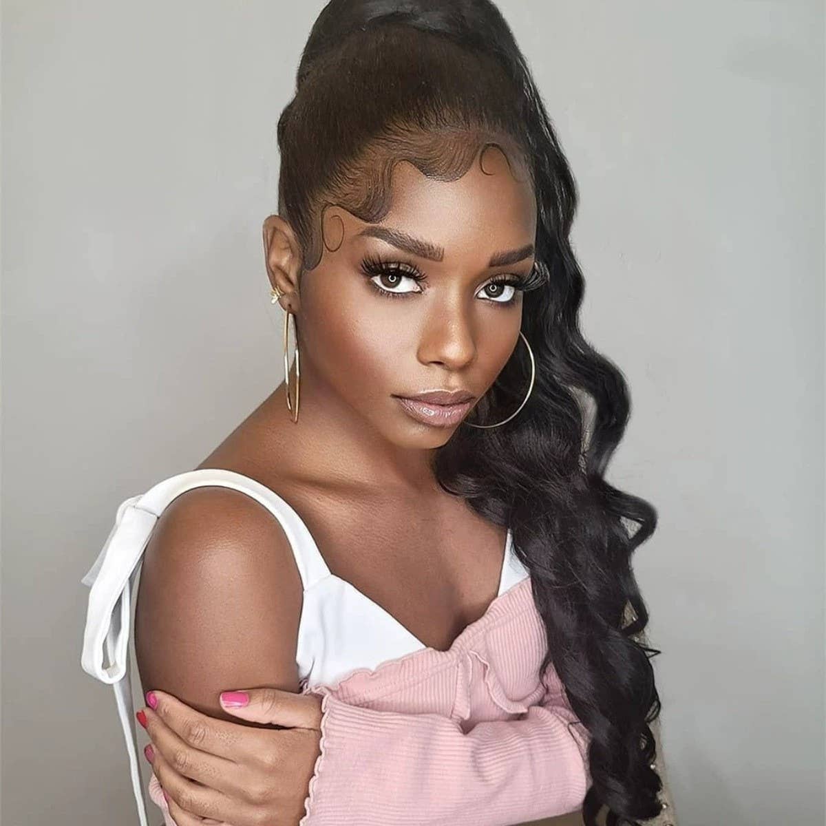 Hairline Edge Tattoo Stickers for Bangs Look