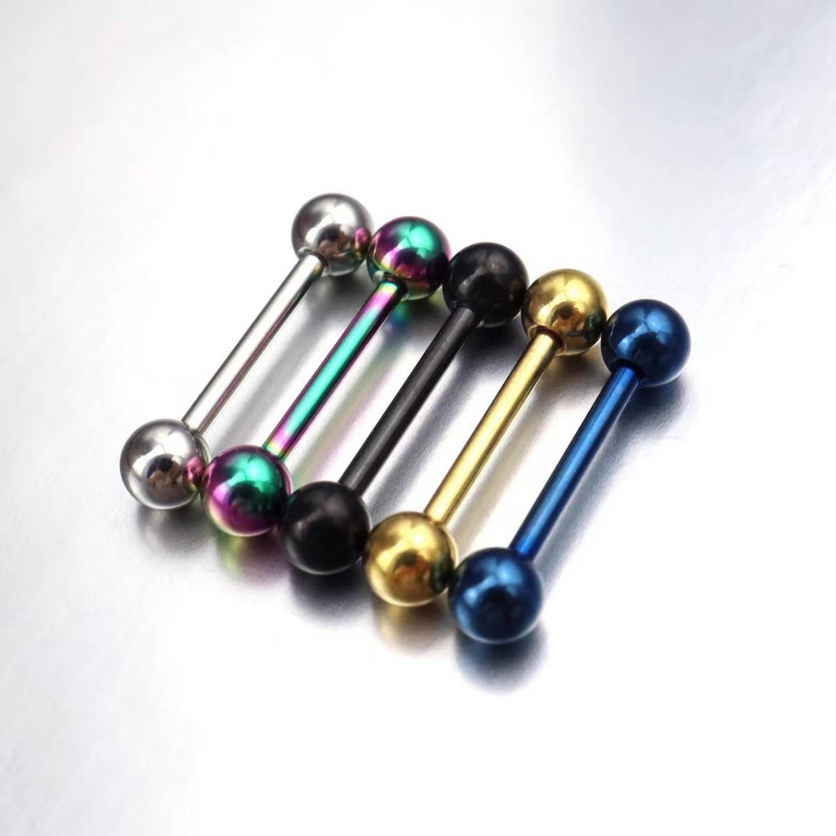 Fresh Design Stainless Steel Tongue Bar Piercing
