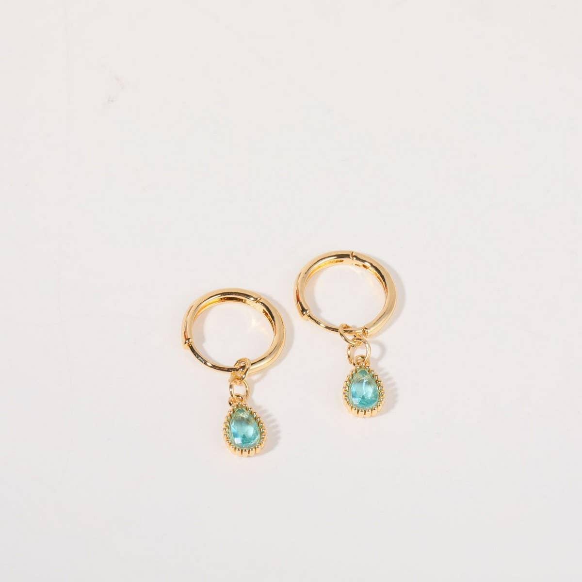 Colorful Birthstone Earrings Teardrop Earrings