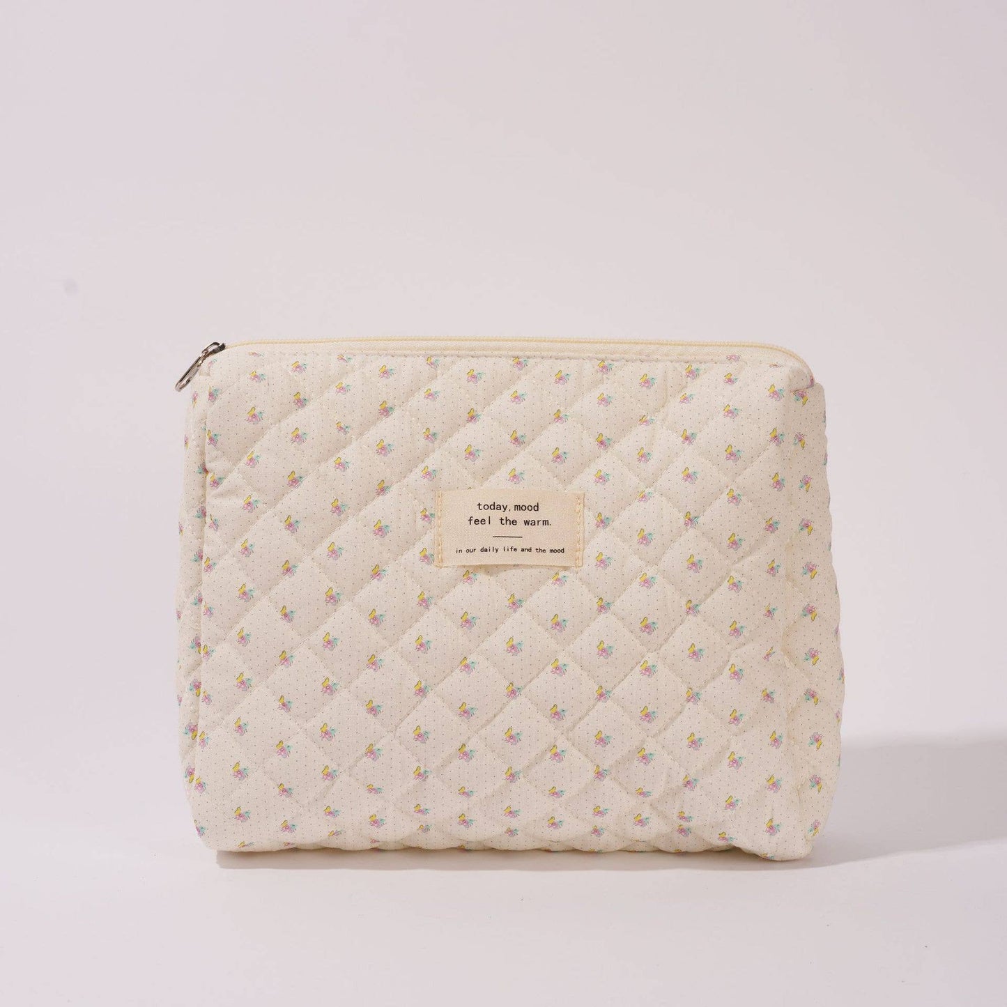 Floral storage bag large-capacity cosmetic bag