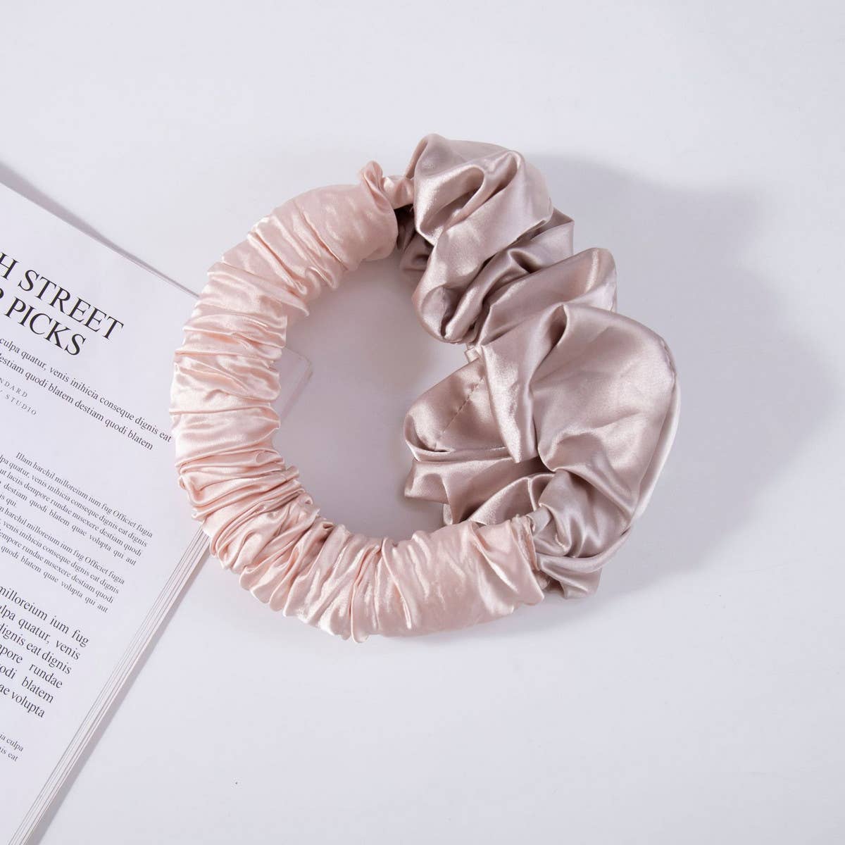 NEW HAIR CURLING IRON LARGE INTESTINE HAIR TIE_CWAHA0866