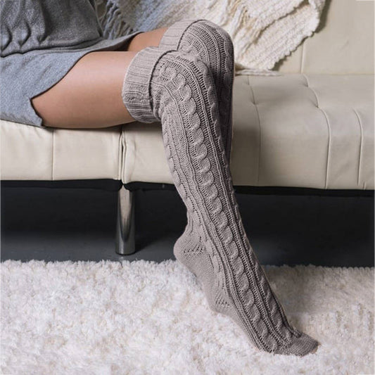 AUTUMN AND WINTER FASHION OVER THE KNEE SOCKS_CWMS0860
