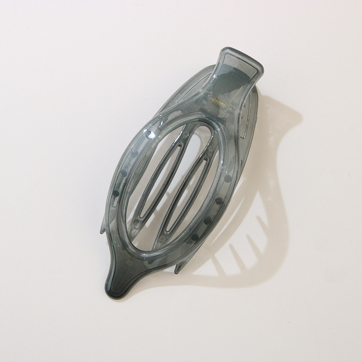 Leaf Oval Hair Clip ??Minimalist Claw Barrette_CWAHA6511