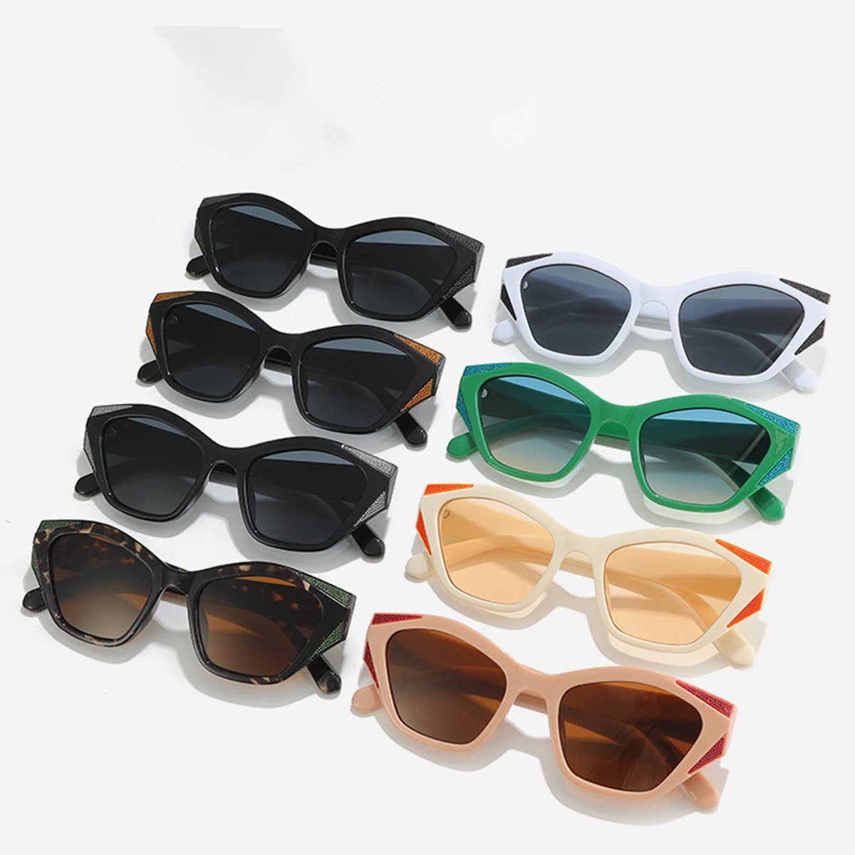 2024 NEW FASHION CONTRAST COLOR SIMPLE SUNGLASSES_CWASG0532
