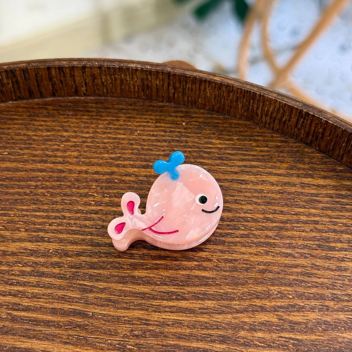 CWAHA4496_MINI OCTOPUS DOLPHIN WHALE HAIR CLIP