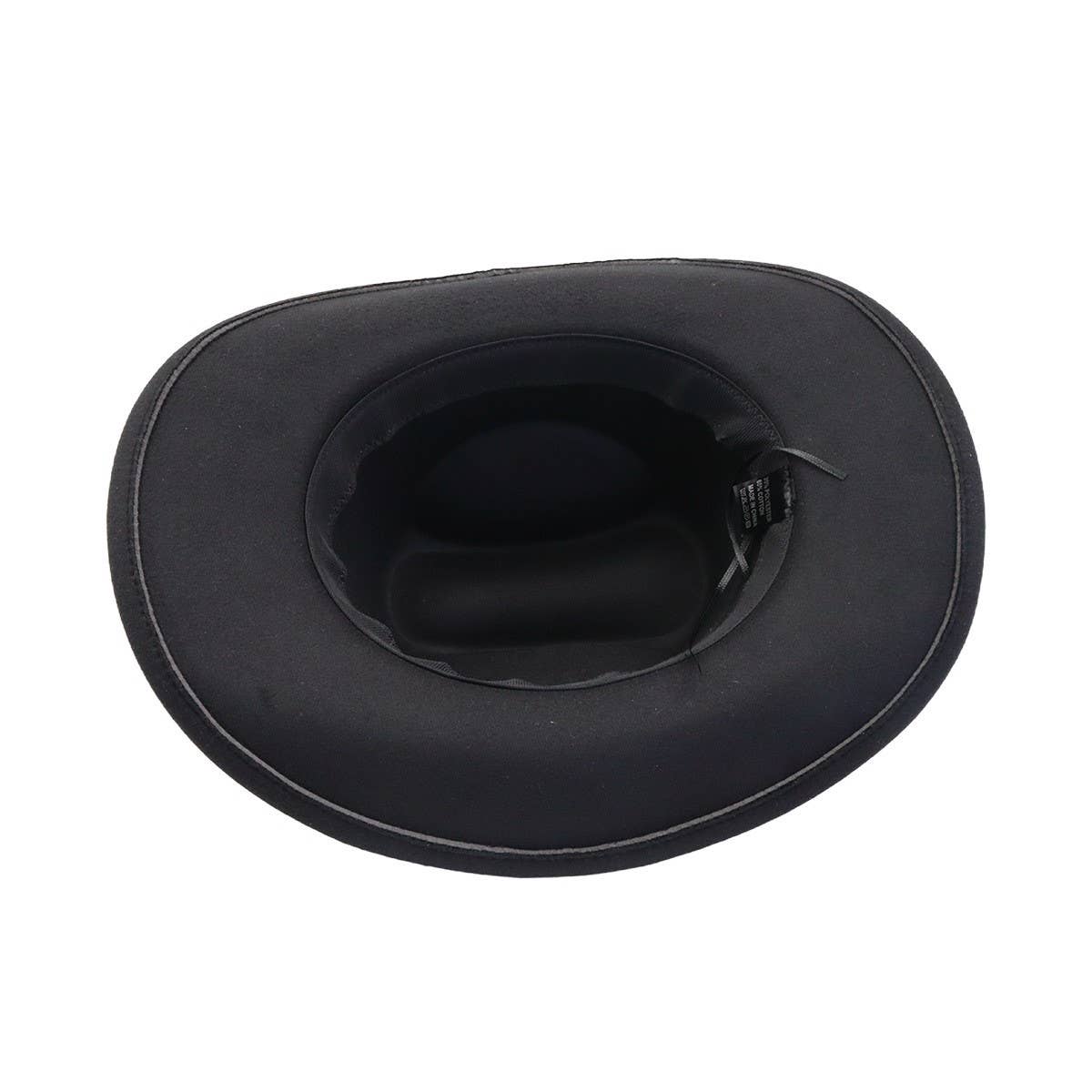 Men & Women Ethnic Wool Cowboy Fedora Jazz Hat_CWAH04459