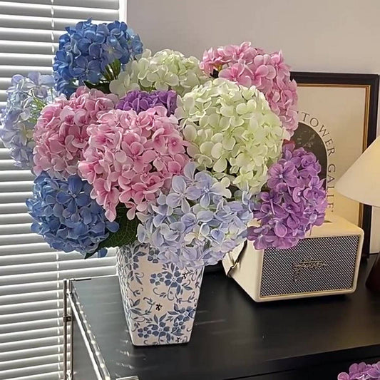 Artificial Hydrangea Bouquet for Home Decor_CWMM6511