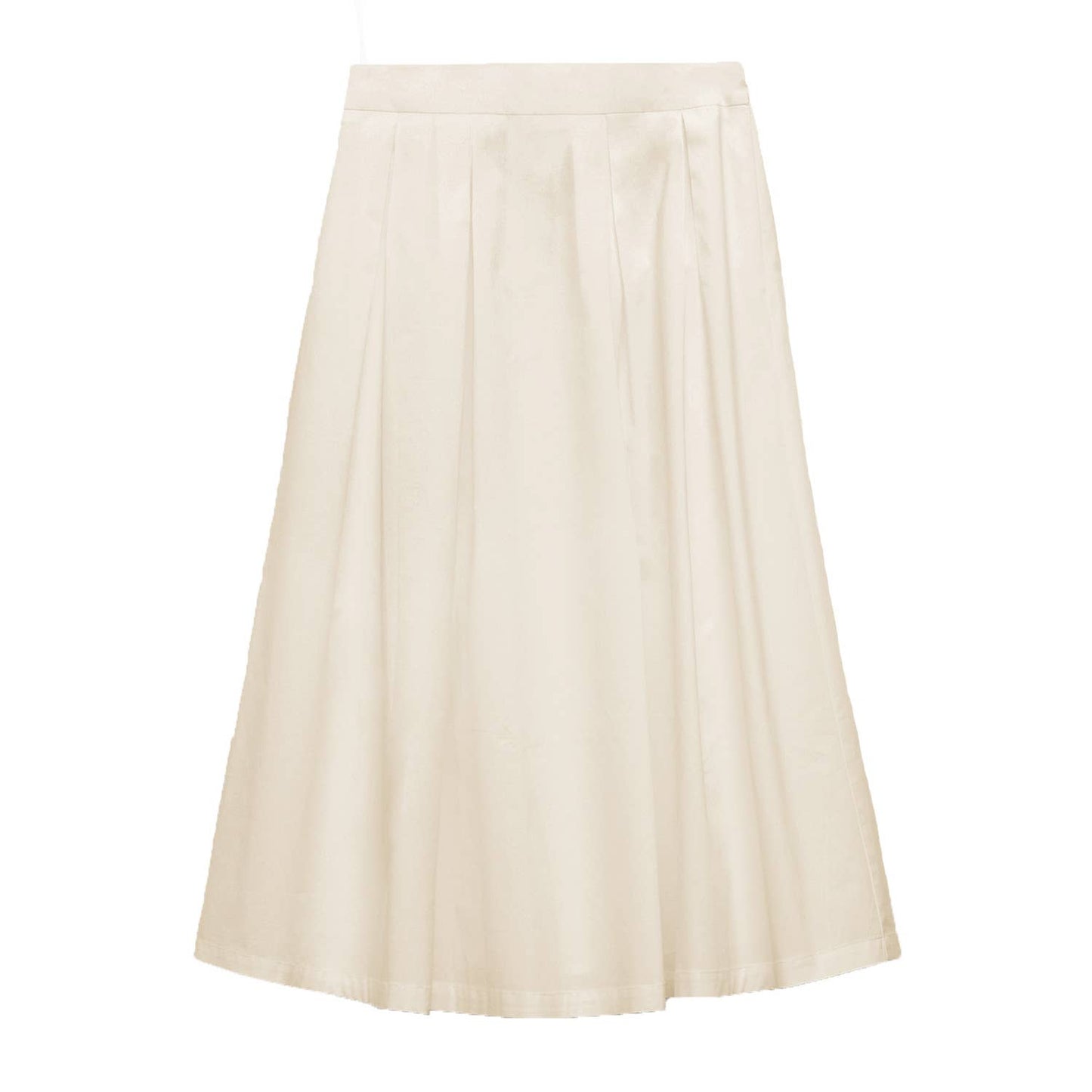 PLEATED SKIRT ELEGANT HIGH-WAISTED ZIPPER SKIRT