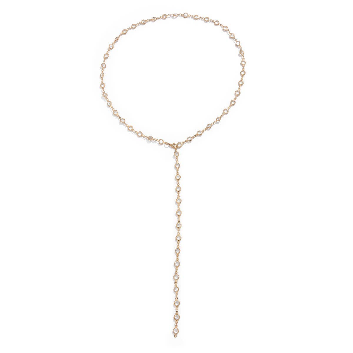 SIMPLE AND FASHIONABLE TASSEL Y-CHAIN NECKLACE
