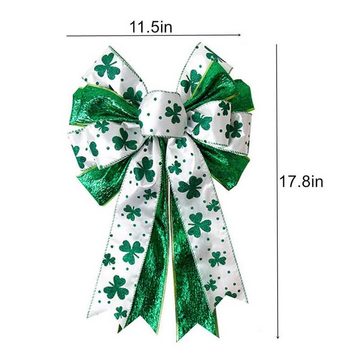 CWMM10221_PATRICK DAY GREEN SHAMROCK RIBBON