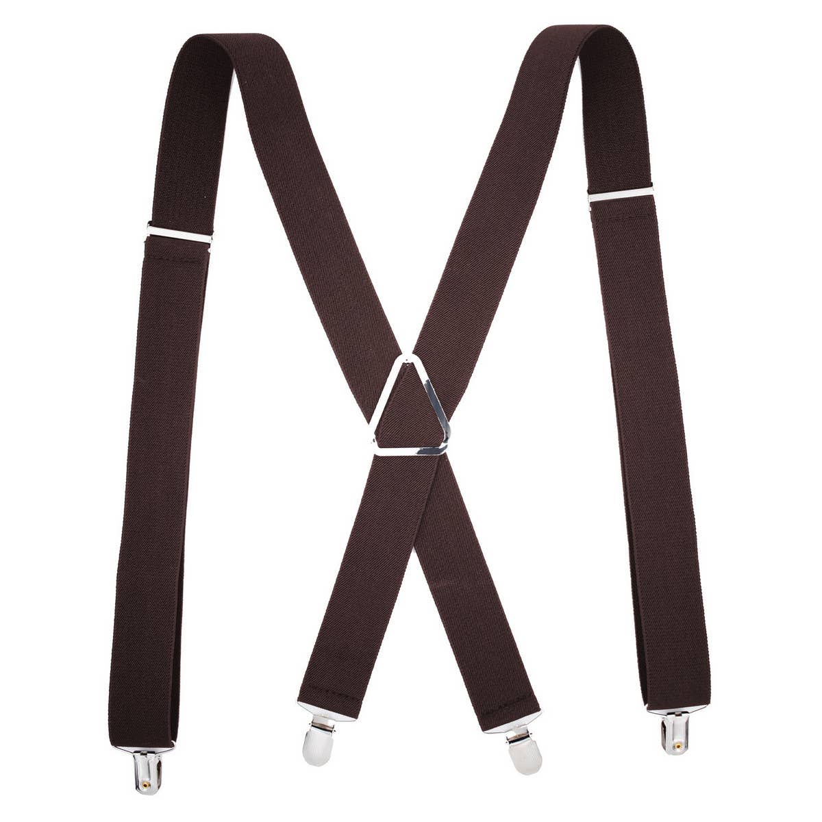 SOLID COLOR ELASTIC ADULT SUSPENDER CLIP_CWMM1110