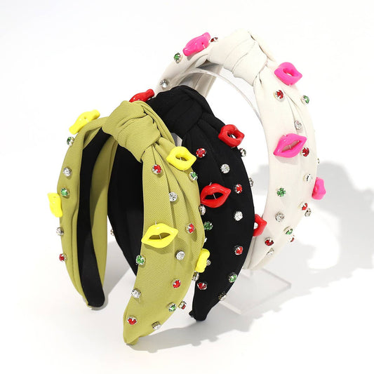 2024 NEW KNOTTED DIAMOND WIDE-RIM HEADBAND_CWAHA2831