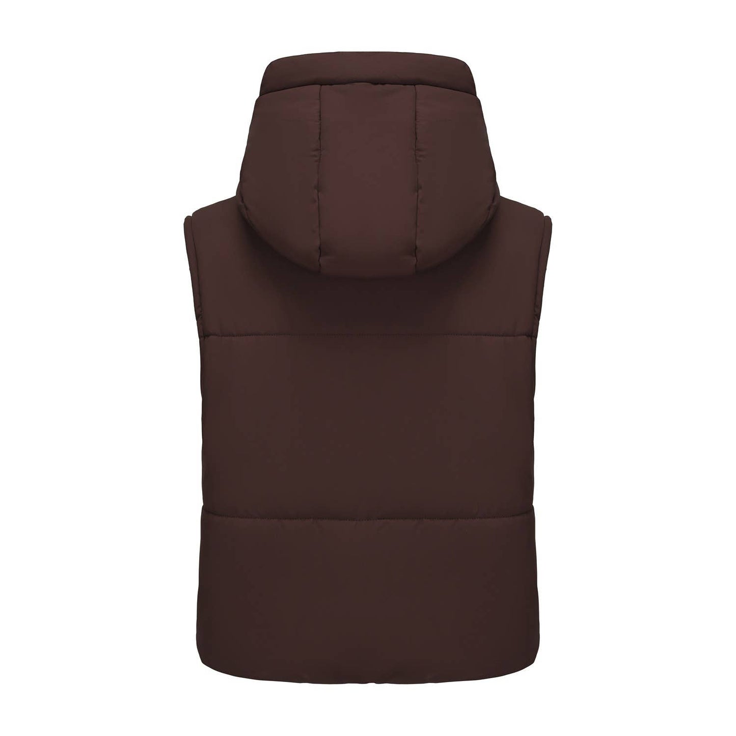 Short and thick breaded cotton-padded jacket