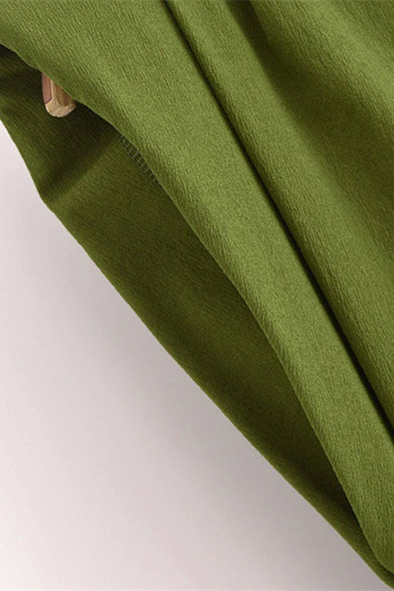 CWDMD4172_SOLID COLOR SLIM WAIST SLEEVELESS DRESS