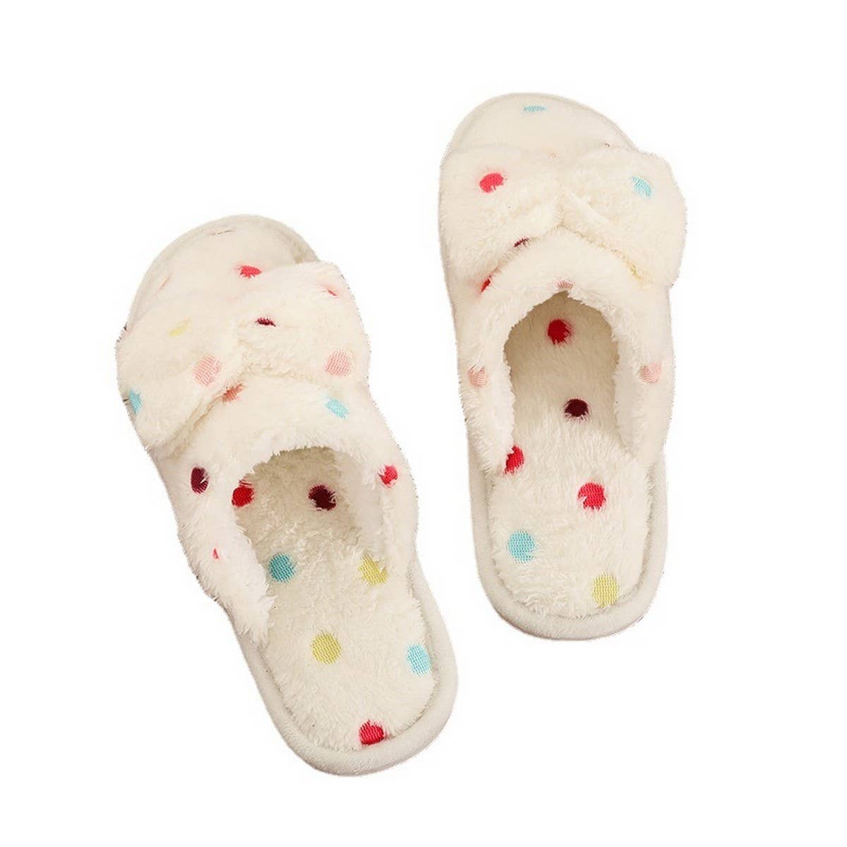 COLORFUL BUTTERFLY COTTON SLIPPERS_CWSHS0452