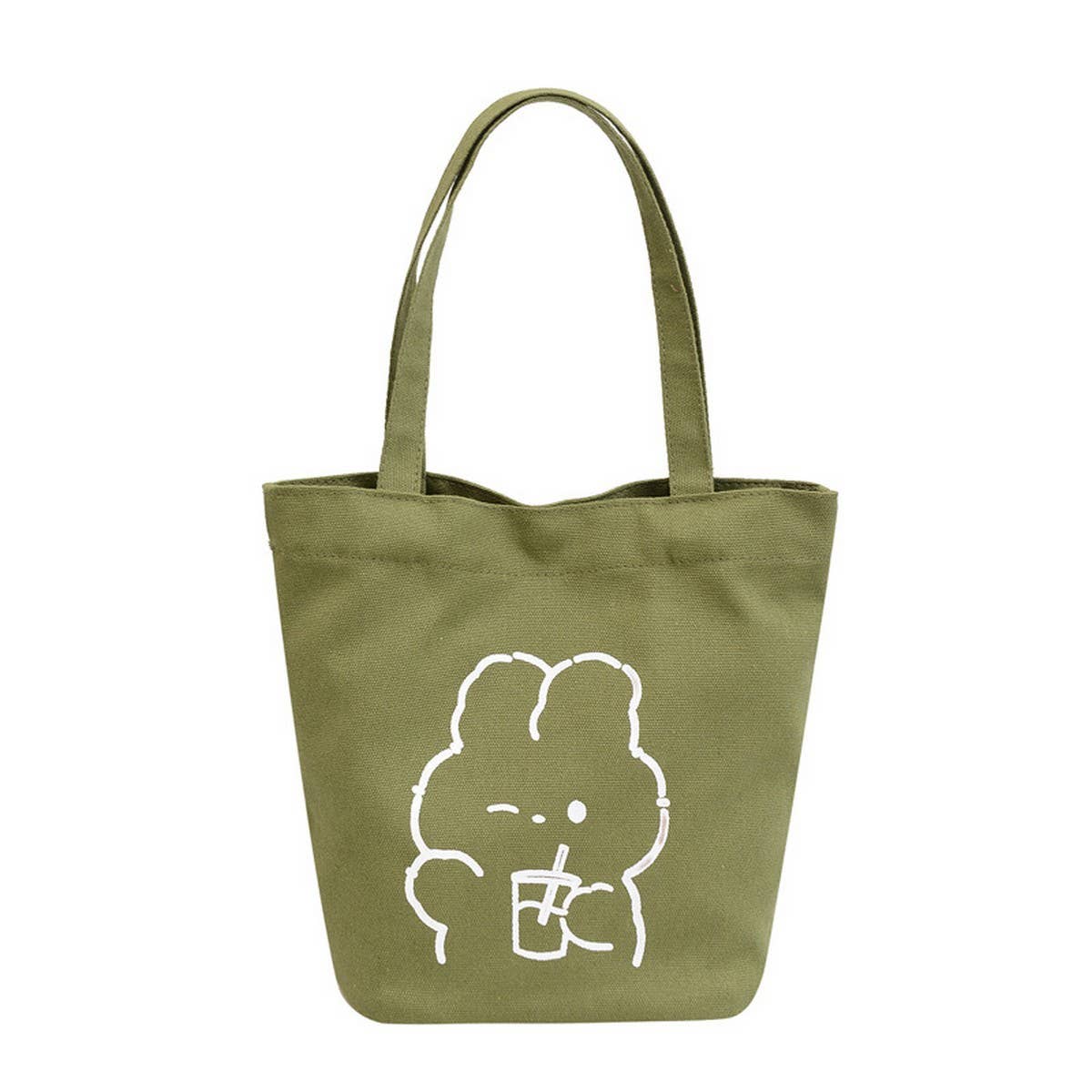 CUTE CARTOON RABBIT MINI TOTE BAG_CWAB1713