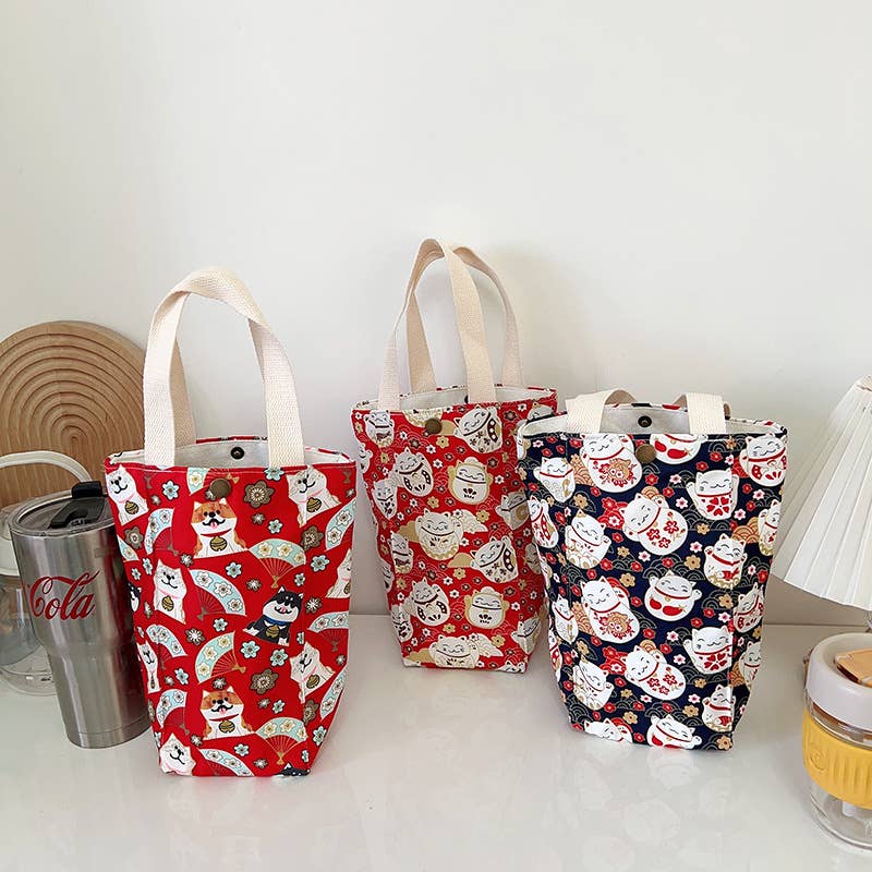 Cartoon three-dimensional water cup sleeve bag