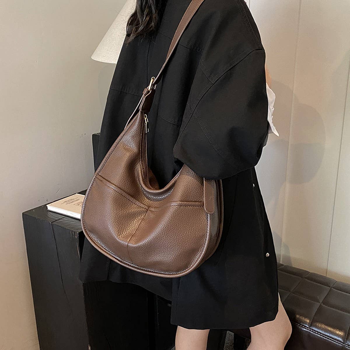 RETRO NICHE NEW SIMPLE CROSSBODY BAG_CWAB3267