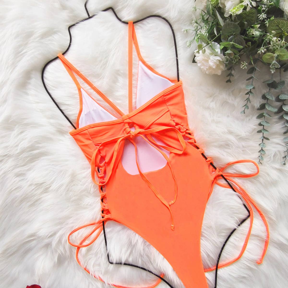 CASUAL HOLLOW MULTICOLOR DRAWSTRING SWIMSUIT_CWMW0284