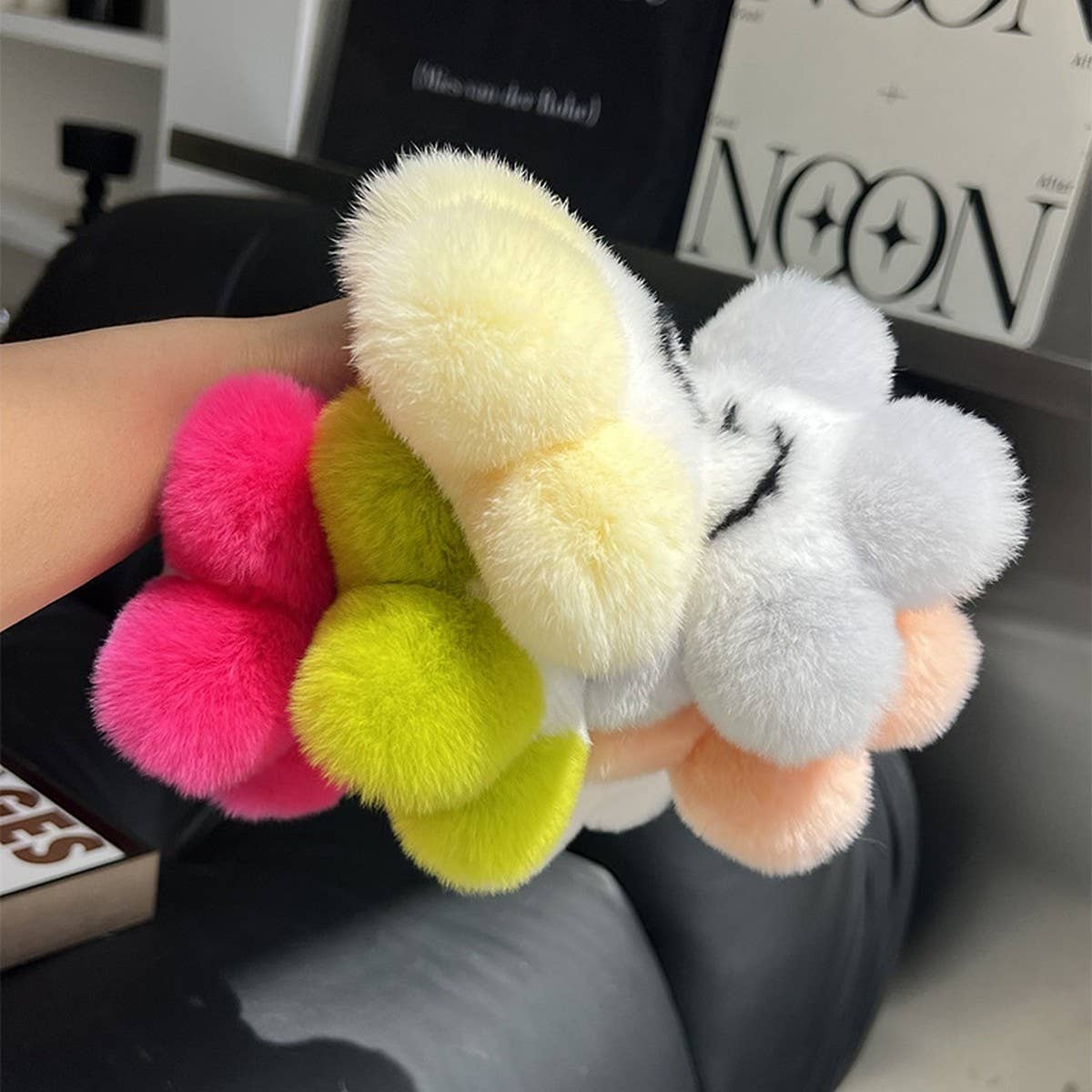 CUTE SMILING LITTLE STAR CAR KEYCHAIN BAG PENDANT