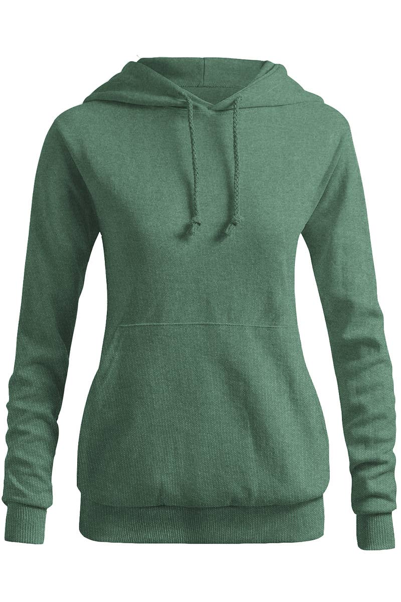 KWOHOL044_Basic Lightweight Pullover Hoodie