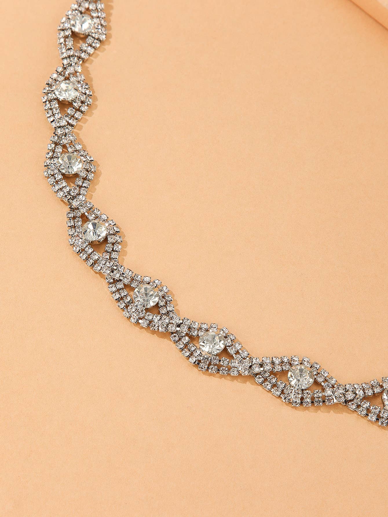 Rhinestone fashionable sexy waist chain