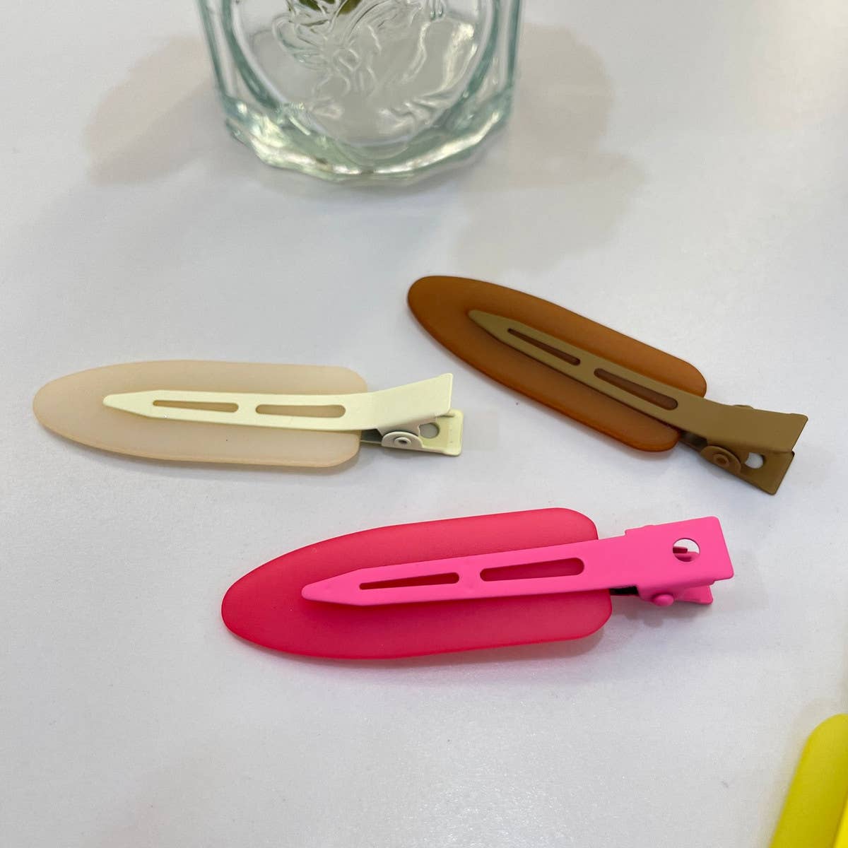 CWAHA4511_CANDY COLORED SEAMLESS JELLY HAIR CLIP