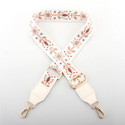 WOMEN ADJUSTABLE COLOR WIDE SHOULDER BAG STRAP