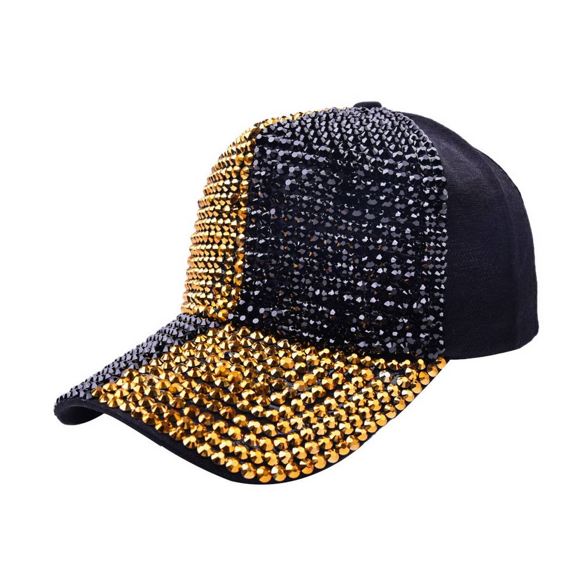 Summer Bling Baseball Cap - Stylish Rhinestone Hat CWAH1236
