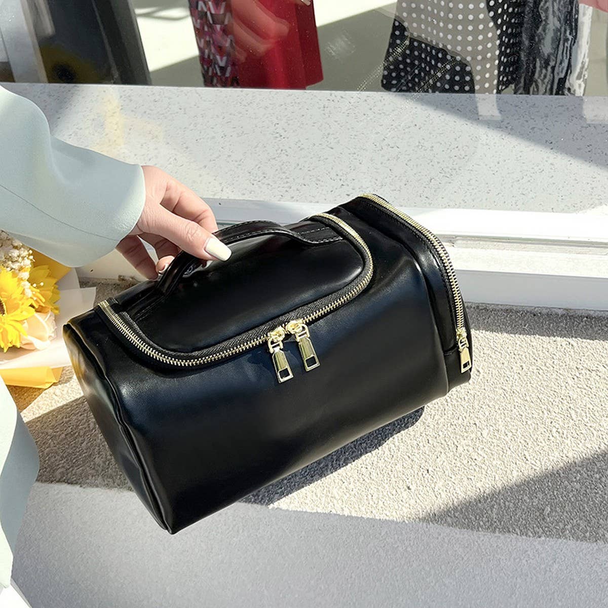 NEW TRAVEL PORTABLE LARGE CAPACITY COSMETIC BAG_CWAB4397