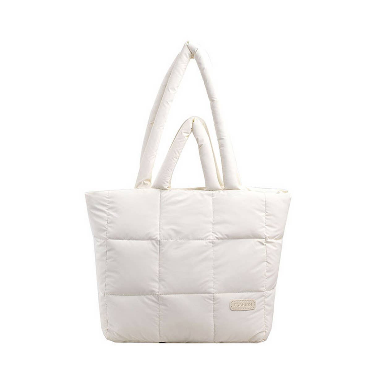 Puffer Tote Bag Quilted Large Shoulder Bag_CUAB00521