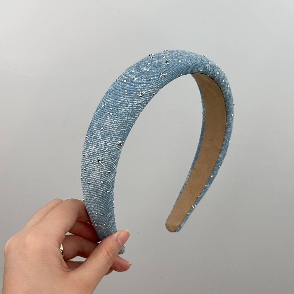 STARRY DENIM EXQUISITE HEADBAND_CWAHA2387