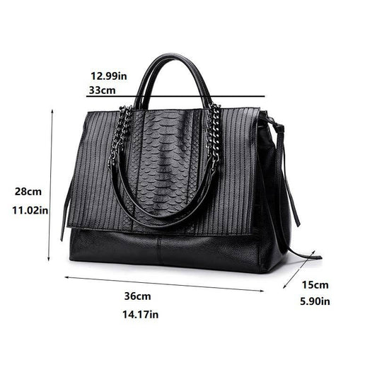 Large-capacity personalized single-shoulder bag