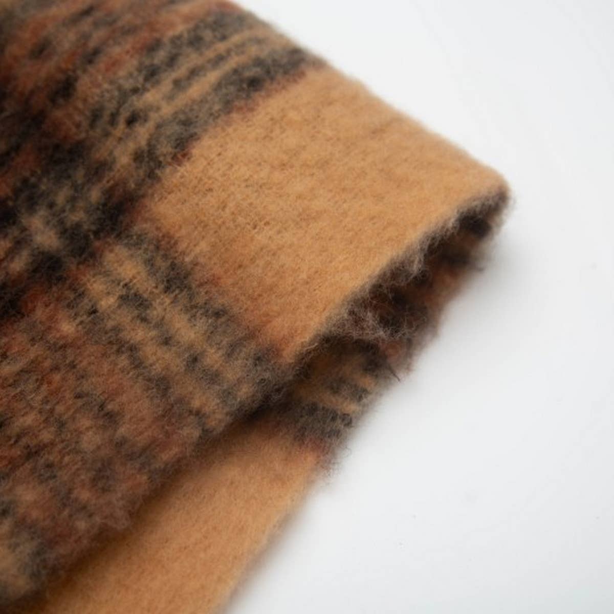 Coffee Melange Scarf ? Thick Winter Shawl Wrap