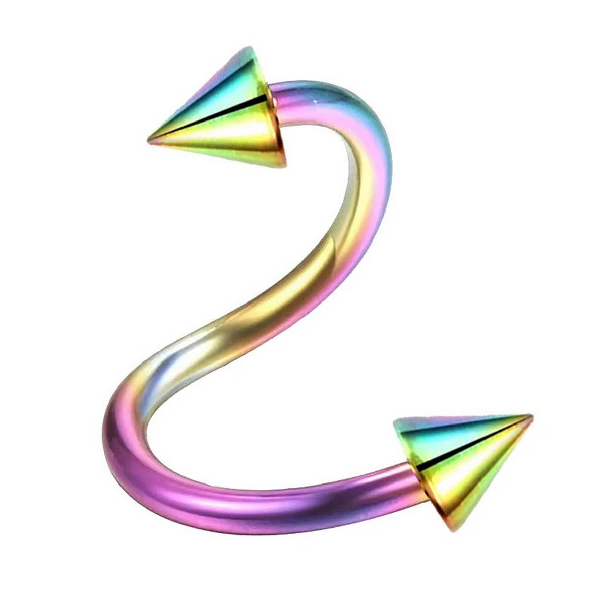 Trendy Titanium Steel Lip Ring Body Piercing