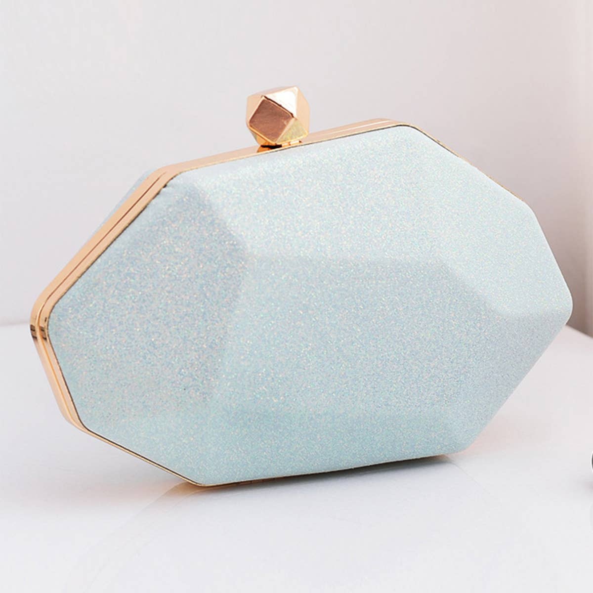 WOMEN FASHION IRREGULAR PRISMATIC CLUTCH BAG_CWAB0615