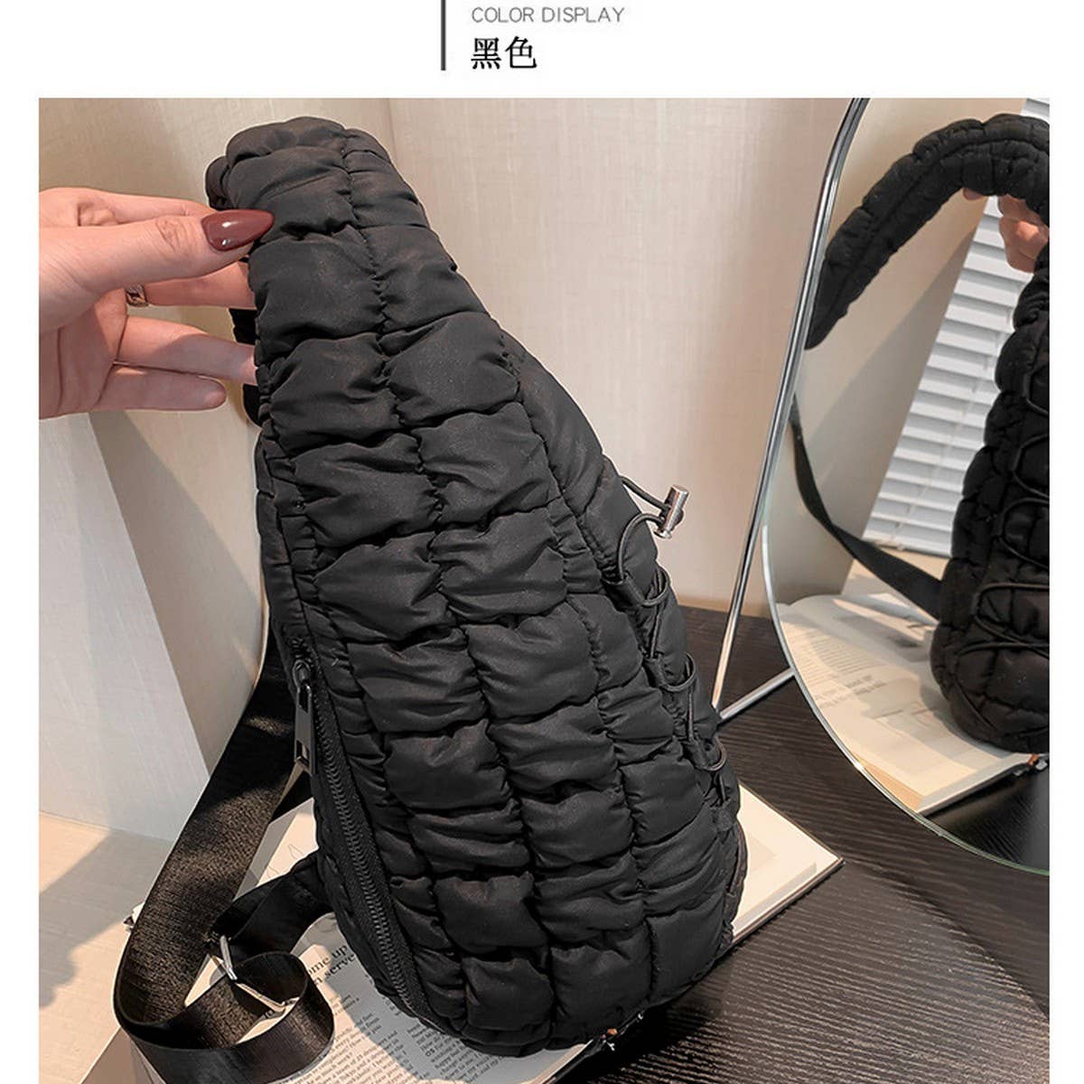 Trendy Puffy Cloud Bag  Large Shoulder Tote_CUAB00497