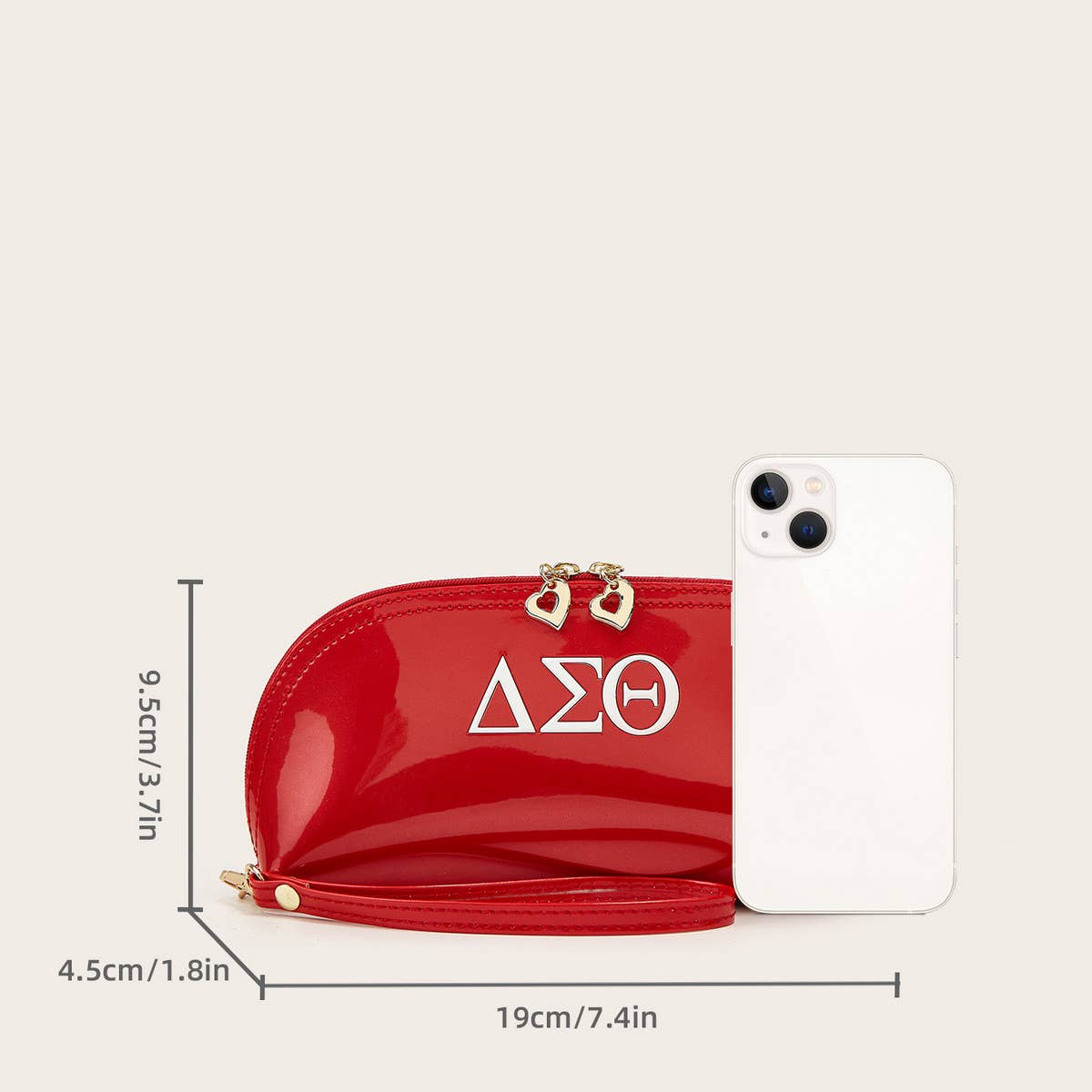 ZIPPER LARGE CAPACITY COSMETIC BAG HANDBAG_CWAB2660