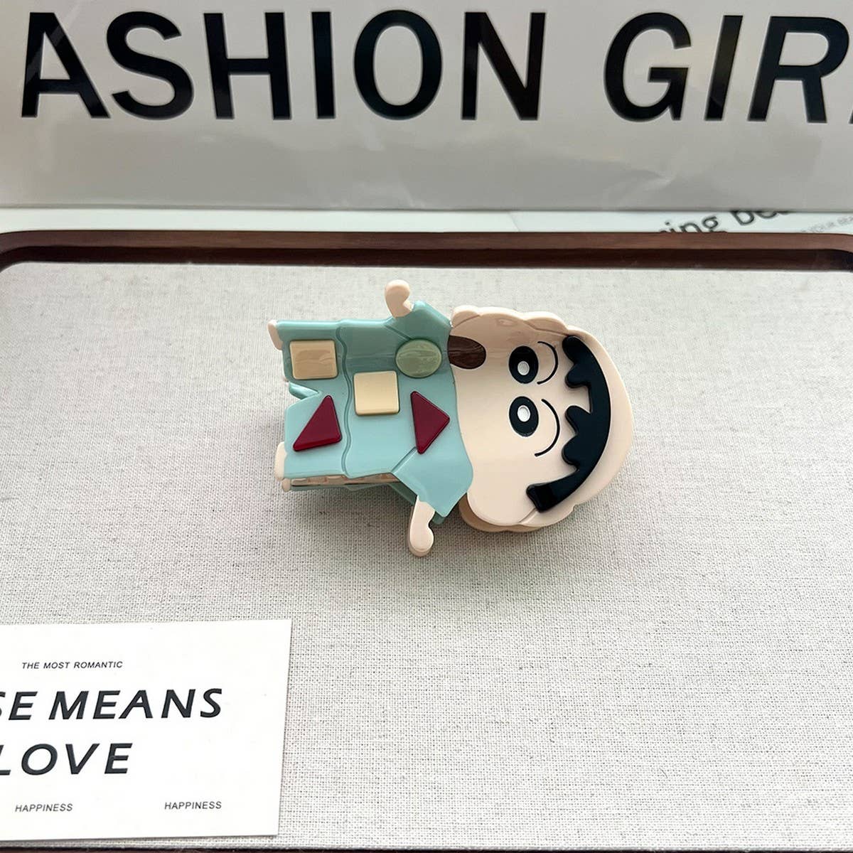 Cartoon Boy Acetate Hair Claw ??Cute Anime Style_CWAHA5747