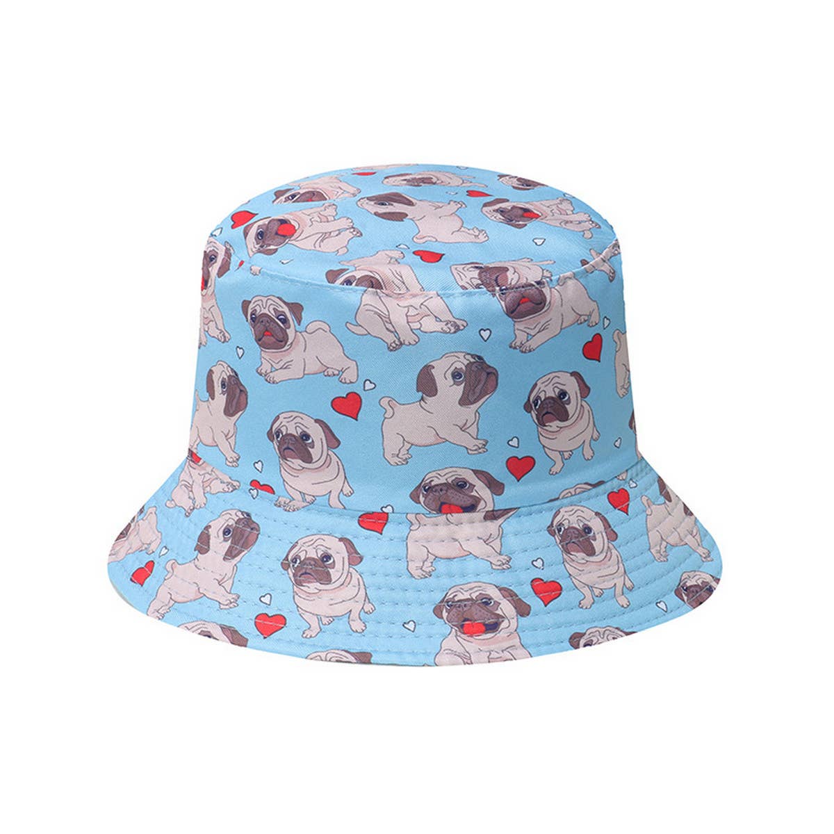 2024 NEW PET DOG PRINTED BUCKET HAT_CWAH1561